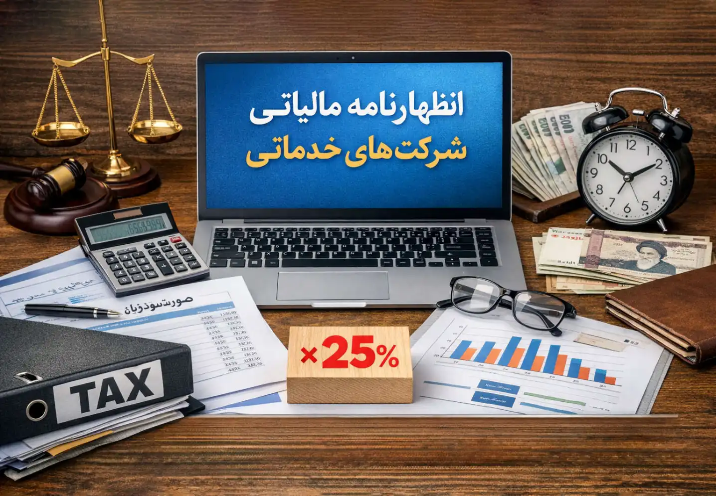 اظهارنامه مالیاتی شرکت‌های خدماتی و نحوه محاسبه مالیات