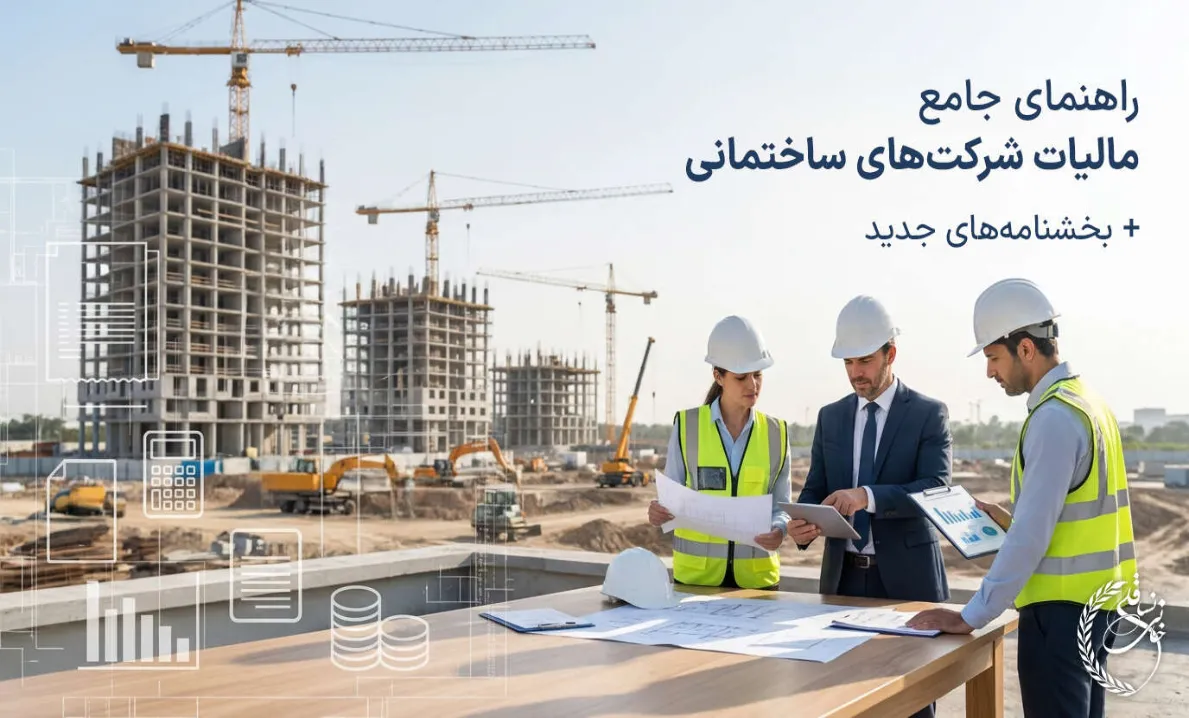 راهنمای جامع مالیات شرکت‌های ساختمانی