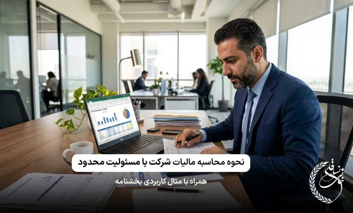 راهنمای جامع محاسبه مالیات شرکت با مسئولیت محدود