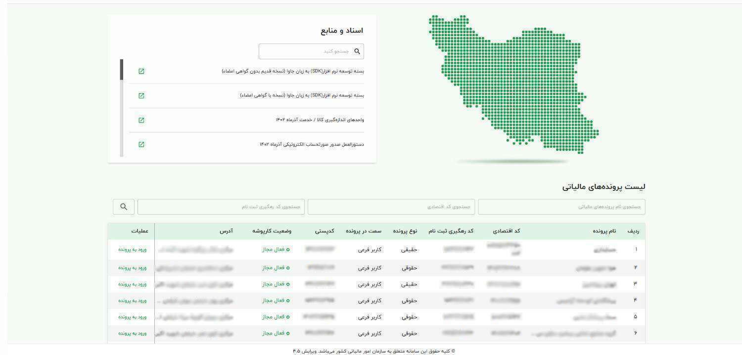 راهنمای جامع سامانه مودیان مالیاتی؛ آموزش ثبت‌نام، انواع صورت‌حساب و بررسی جرایم (3)