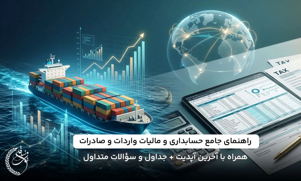 راهنمای جامع و تحلیلی امور حسابداری و مالیات واردات و صادرات